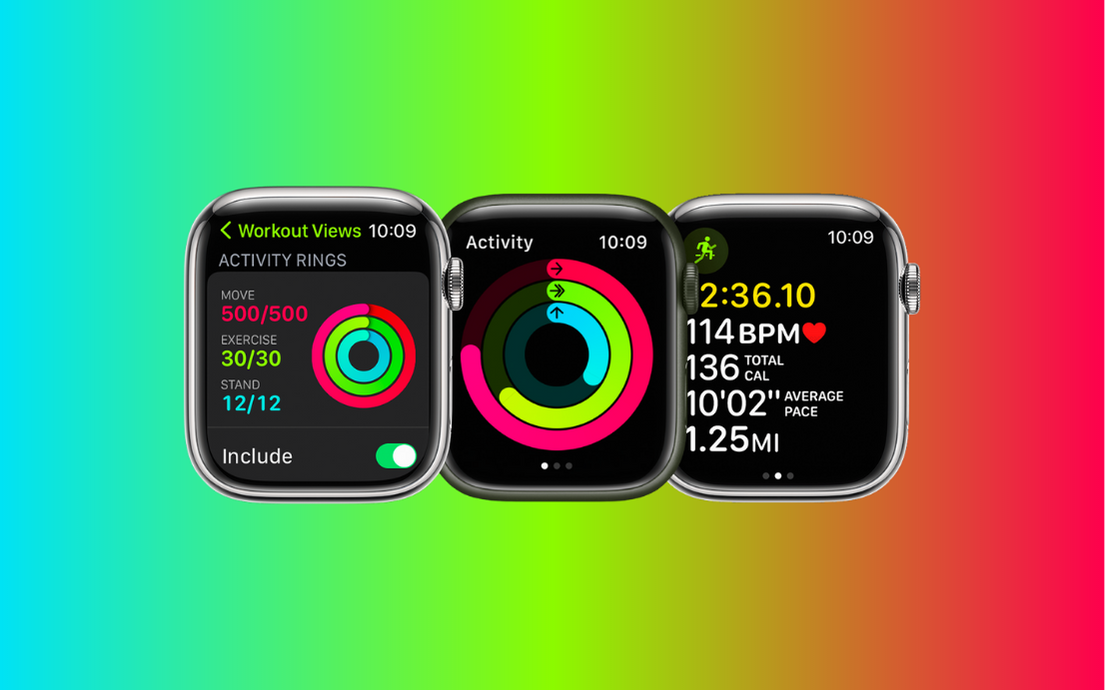 Apple watch 5 2025 activity rings