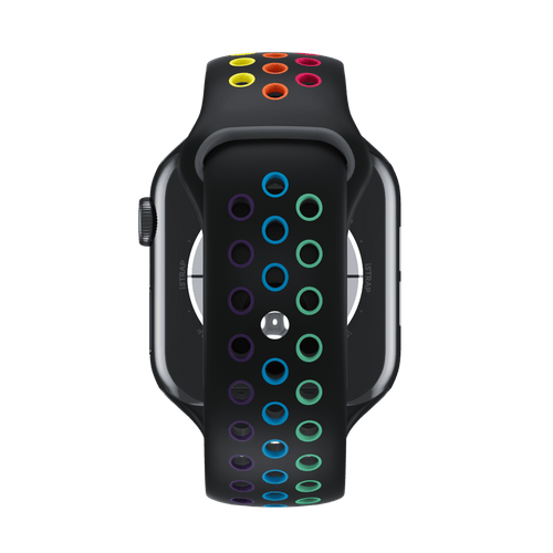 Black/Pride Edition Sport Band Active for Apple Watch iSTRAP