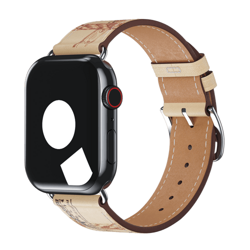 Blanc Allover Print Single Tour for Apple Watch iSTRAP