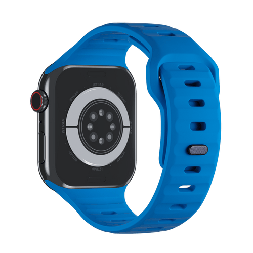 Blue Sport Band Groove for Apple Watch iSTRAP