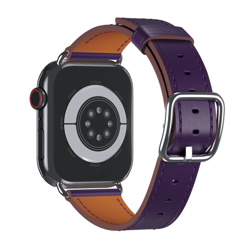 Dark Aubergine Contemporary Buckle for Apple Watch iSTRAP