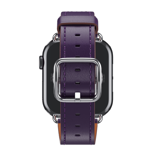 Dark Aubergine Contemporary Buckle for Apple Watch iSTRAP