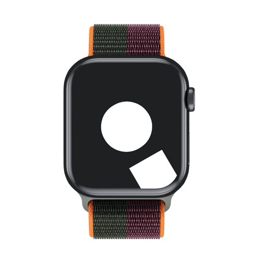 Dark Cherry/Forest Green Sport Loop for Apple Watch iSTRAP