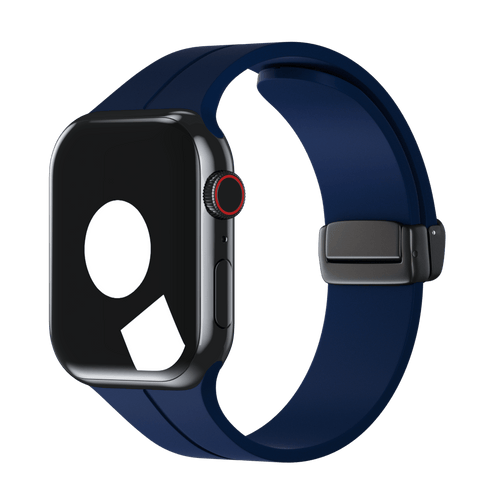 Deep Navy D-Buckle Sport Band for Apple Watch iSTRAP