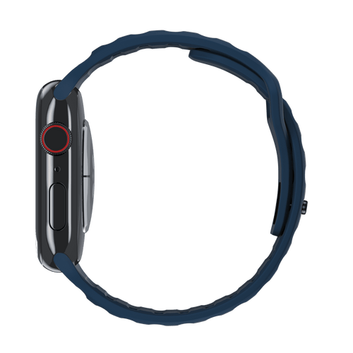Denim Blue Sport Band Groove for Apple Watch iSTRAP