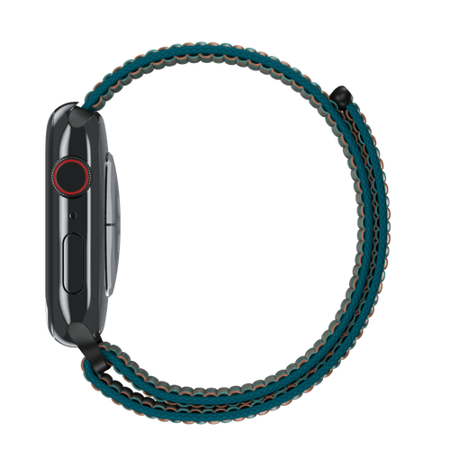 Hyper Crimson/Neptune Green Sport Loop for Apple Watch iSTRAP