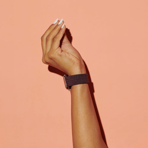 Dark Cherry Braided Solo Loop for Apple Watch iSTRAP