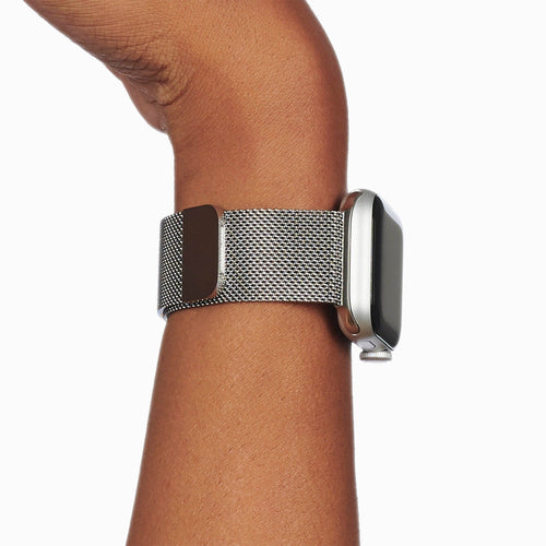 Silver Milanese Loop for Apple Watch iSTRAP