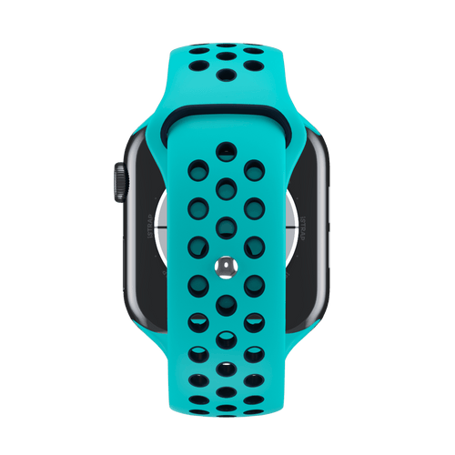 Marine Green/Blue Horizon Sport Band Active for Apple Watch iSTRAP