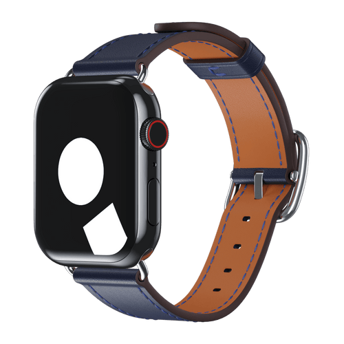 Midnight Blue Contemporary Buckle for Apple Watch iSTRAP