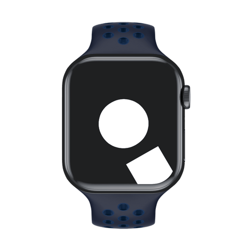 Midnight Navy/Mystic Navy Sport Band Active for Apple Watch iSTRAP