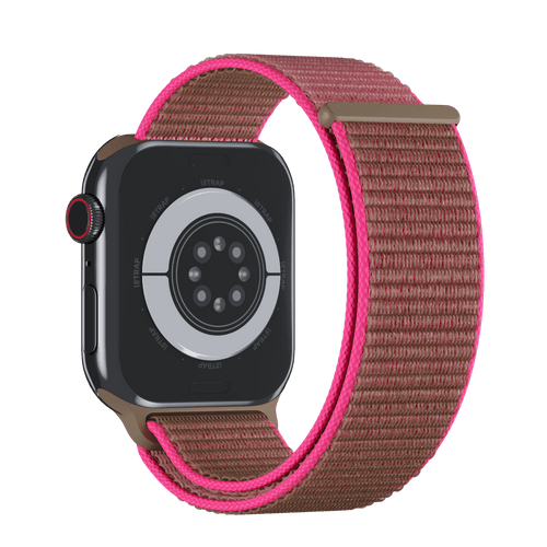 Neon Pink Sport Loop for Apple Watch iSTRAP
