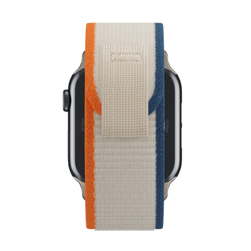 Orange/Beige Trail Loop for Apple Watch iSTRAP