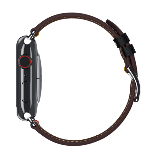Orange/Blanc Single Tour for Apple Watch iSTRAP