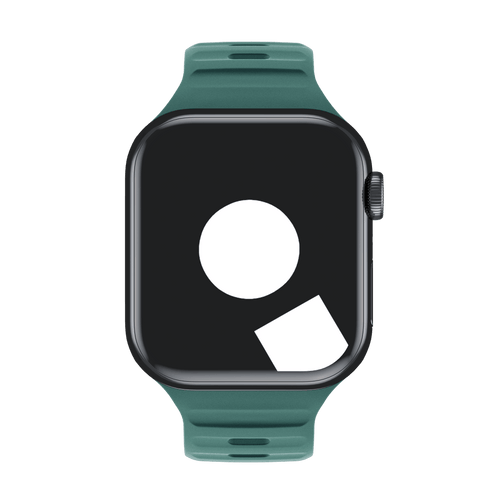 Pine Green Sport Band Groove for Apple Watch iSTRAP