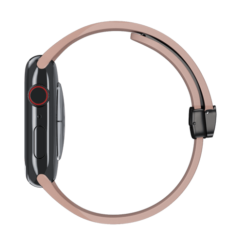 Pink Sand D-Buckle Sport Band for Apple Watch iSTRAP