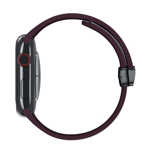 Plum D-Buckle Sport Band for Apple Watch iSTRAP