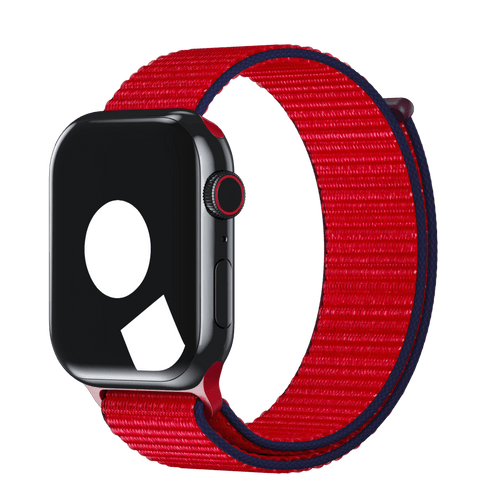 Red (3rd Gen) Sport Loop for Apple Watch iSTRAP