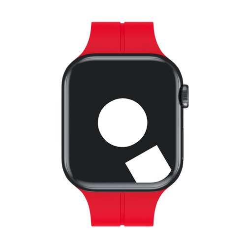 Red D-Buckle Sport Band for Apple Watch iSTRAP