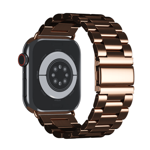 Rose Gold Tri-Link Bracelet for Apple Watch iSTRAP