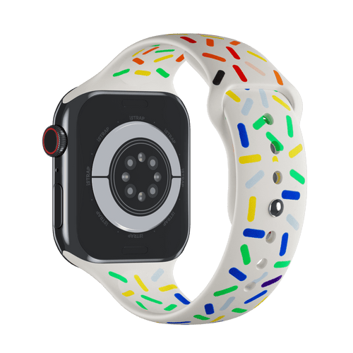 Snow Pride Confetti Sport Band for Apple Watch iSTRAP