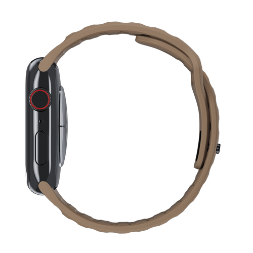 Walnut Sport Band Groove for Apple Watch iSTRAP