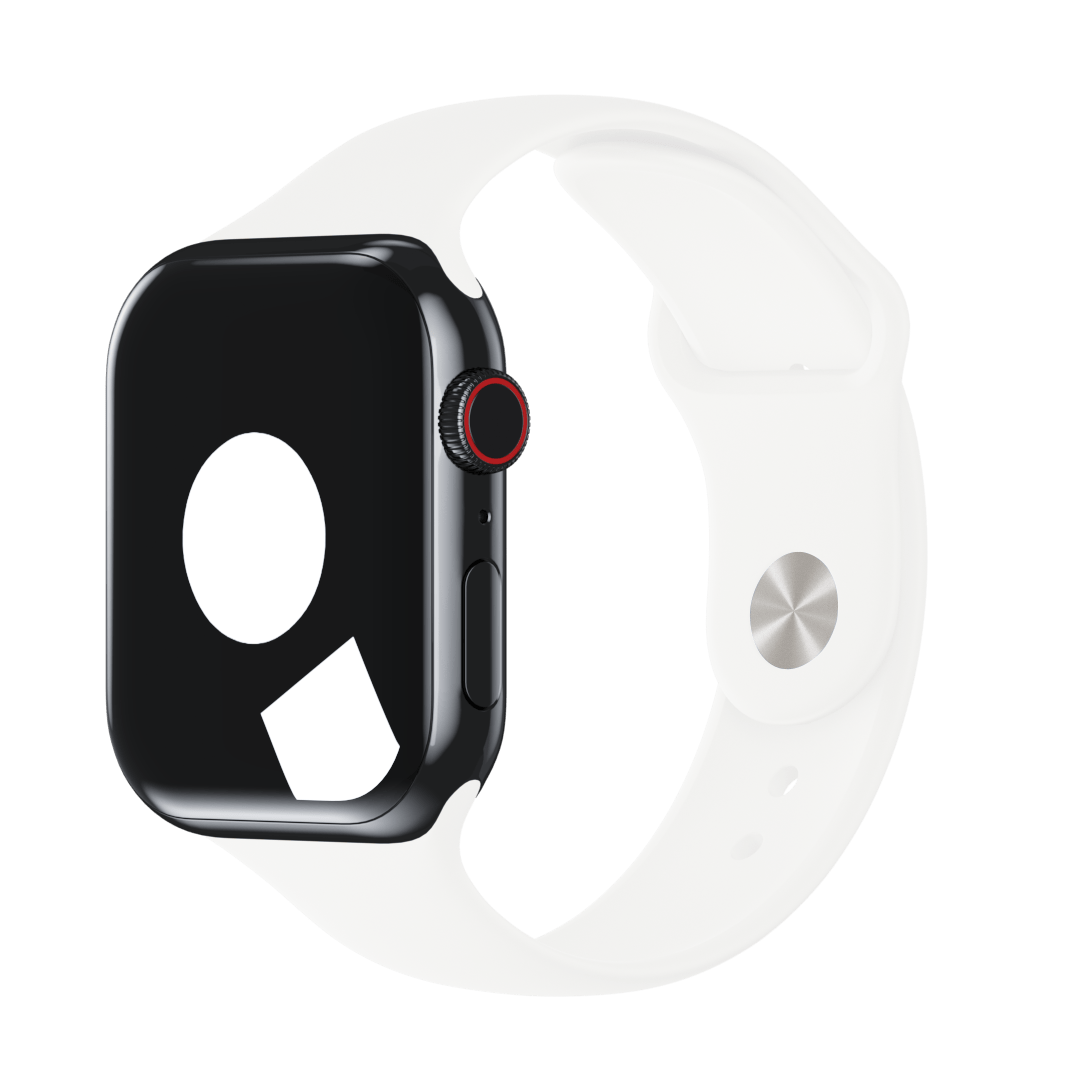 White Sport Band Strap for Apple Watch iSTRAP