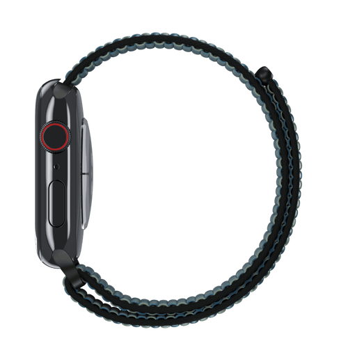 World Indigo/Lime Blast Sport Loop for Apple Watch iSTRAP