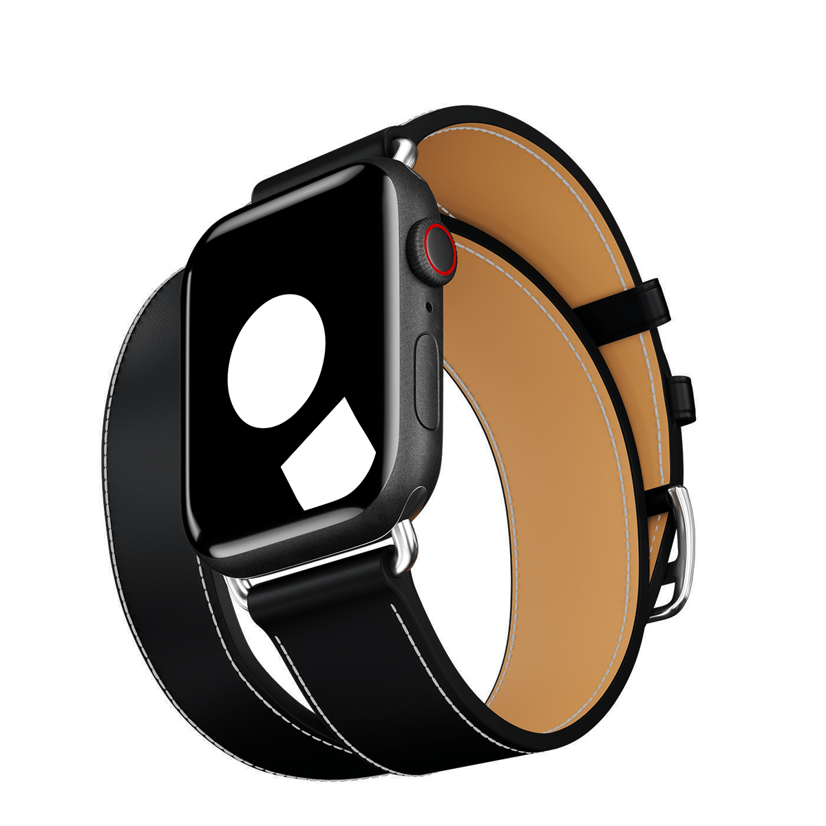 Double band watch hot sale