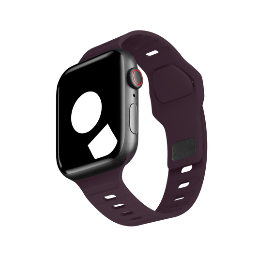 Plum Sport Band Groove for Apple Watch
