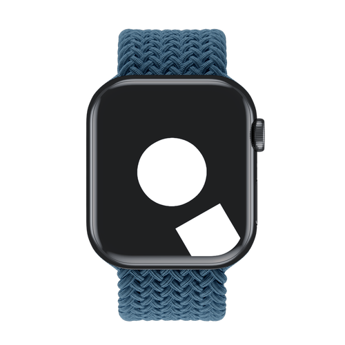 Abyss Blue Braided Solo Loop for Apple Watch iSTRAP