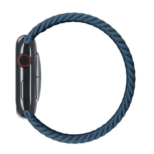 Abyss Blue Braided Solo Loop for Apple Watch iSTRAP