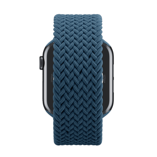 Abyss Blue Braided Solo Loop for Apple Watch iSTRAP