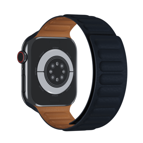 Baltic Blue Leather Link for Apple Watch iSTRAP