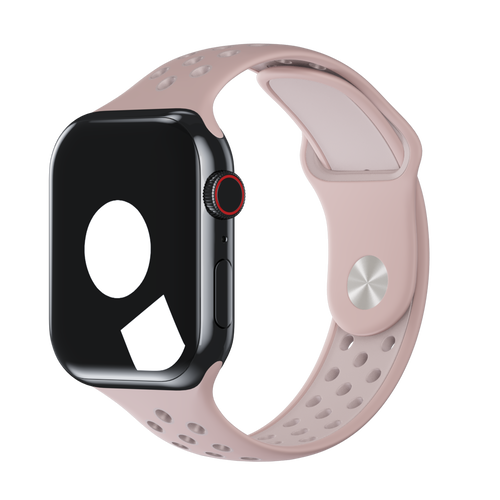 Barely Rose/Pearl Pink Sport Band Active for Apple Watch