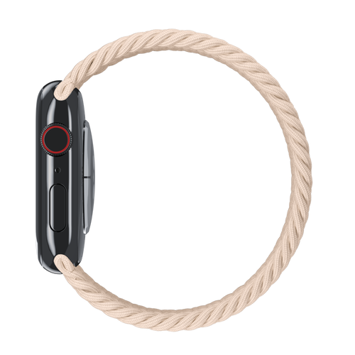 Beige Braided Solo Loop for Apple Watch