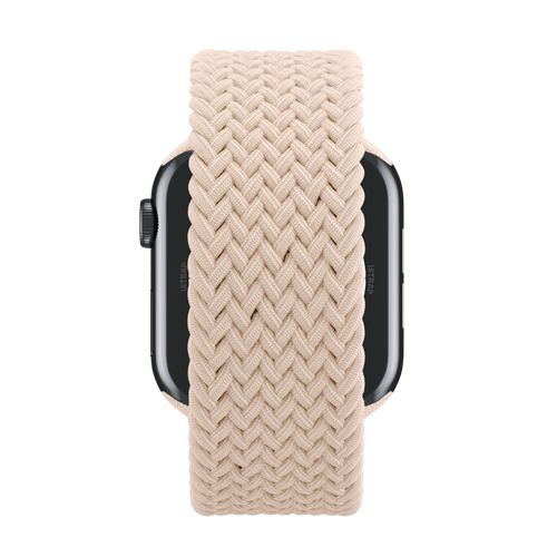 Beige Braided Solo Loop for Apple Watch