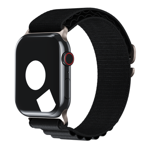 Black Alpine Loop for Apple Watch