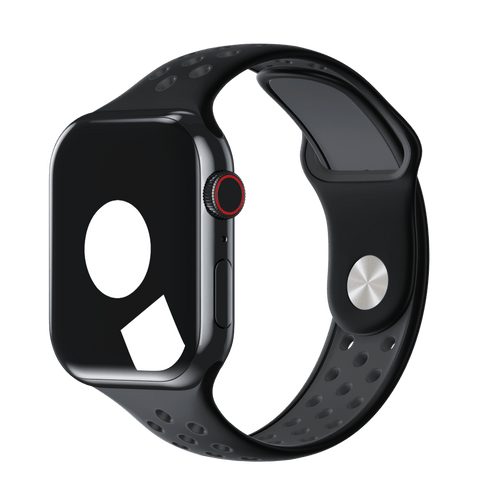 Black Cool Grey Sport Band Active for Apple Watch
