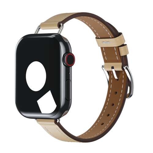 Blanc Attelage Single Tour for Apple Watch