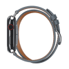 Bleu Lin Attelage Double Tour for Apple Watch iSTRAP