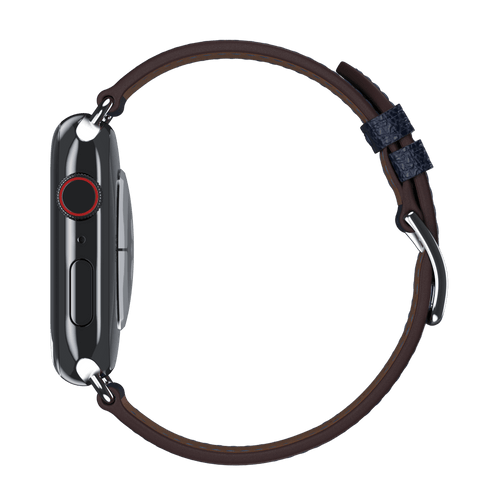 Bleu Saphir Single Tour for Apple Watch iSTRAP