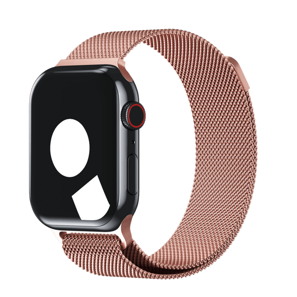 Blush Pink Milanese Loop for Apple Watch