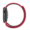 Bright Crimson/Black Sport Loop for Apple Watch iSTRAP