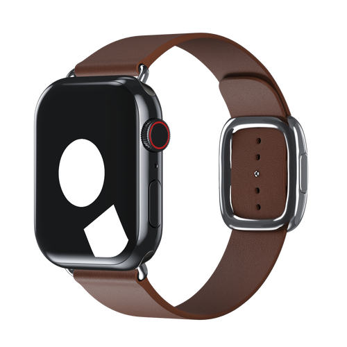 Brown Modern Buckle for Apple Watch