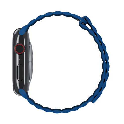 Cape Cod Blue Leather Loop for Apple Watch