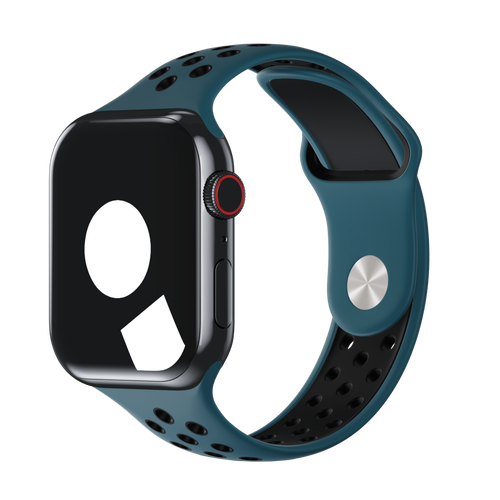 Celestial Teal/Black Sport Band Active for Apple Watch