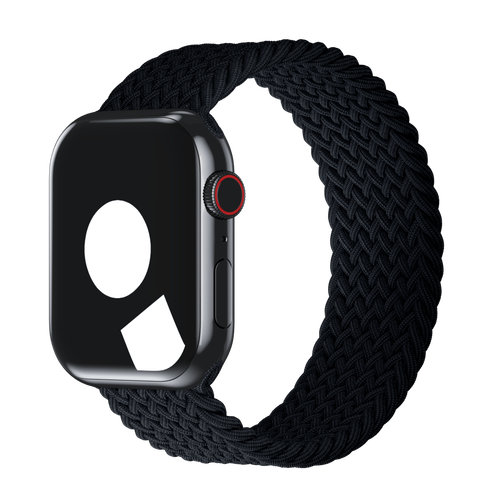 Charcoal Braided Solo Loop for Apple Watch iSTRAP