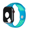 Chlorine Blue/Green Glow Sport Band Active for Apple Watch iSTRAP