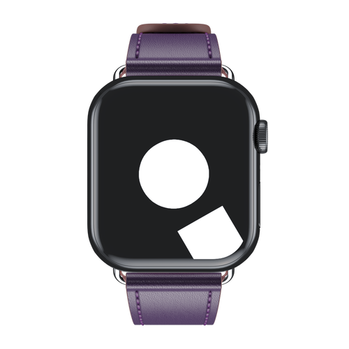 Dark Aubergine Contemporary Buckle for Apple Watch